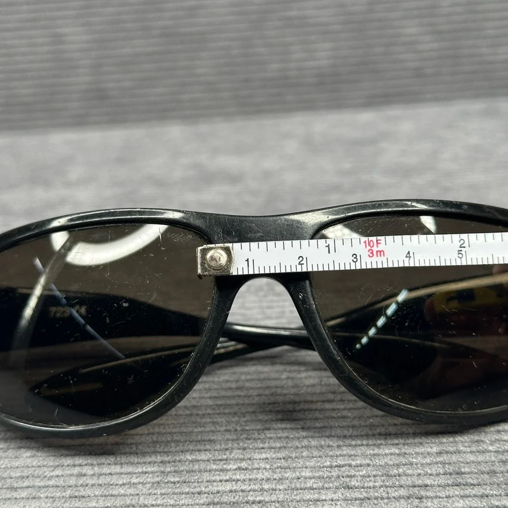 Bolle 723 Sunglasses Black Wrap Sport Made in France Vintage Mens Womens Y2k